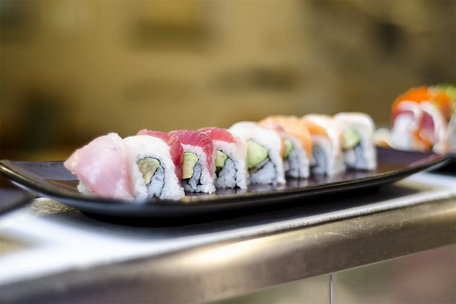 Rainbow Roll at Sushi Yama, Japanese Restaurant in Uniontown