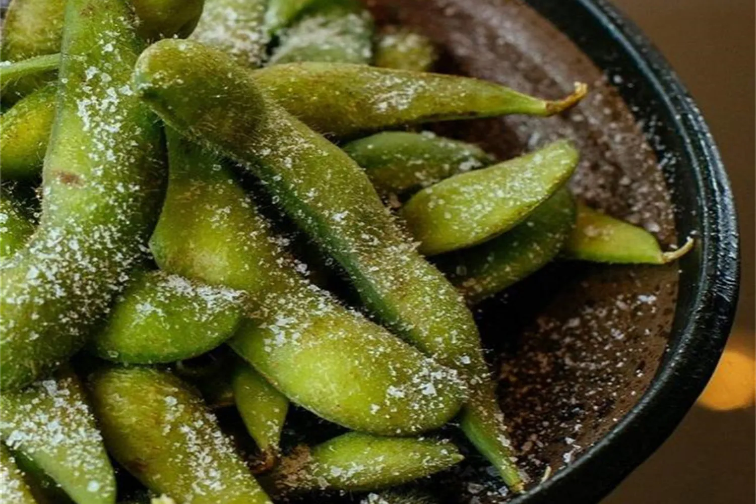 Salted Edamame at Sushi Yama, Japanese Restaurant in Uniontown