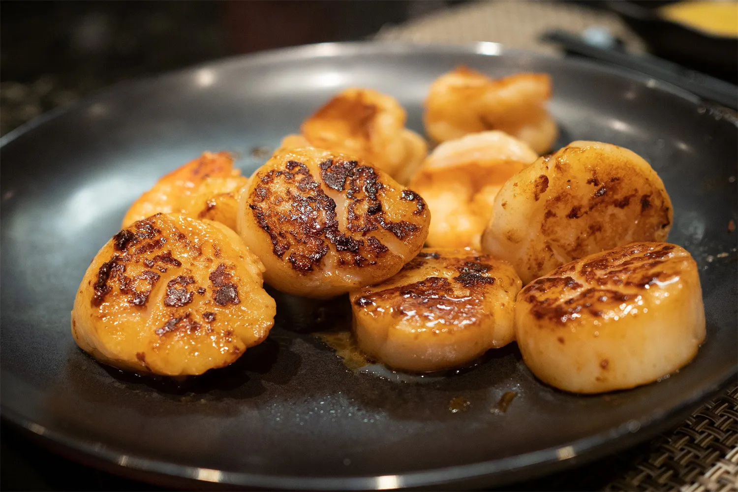 Teppanyaki Scallops and Shrimp at Sushi Yama, Japanese Restaurant in Uniontown